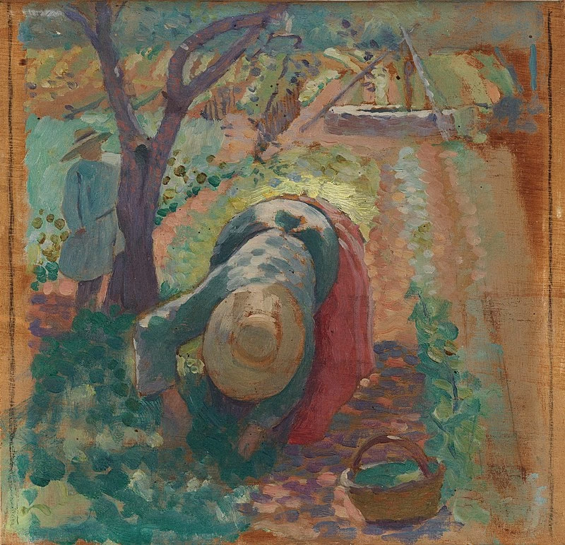 Donna che raccoglie verdure - Fogg Museum, Harvard Art Museums